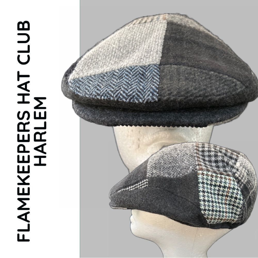 FLAMEKEEPERS‎ Hat Club Harlem Men’s Wool Blend Irish Shambles Cap - Size M